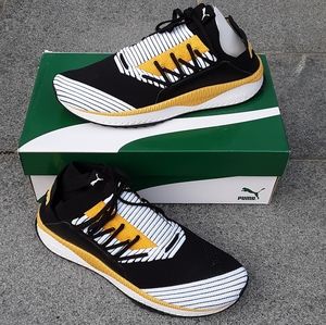 New PUMA TSUGI Jun white, black and gold. NIB